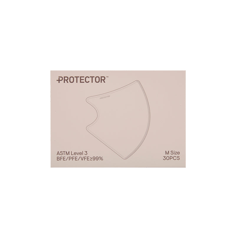 Protector 3D Face Mask (Medium) NAKED 30pcs