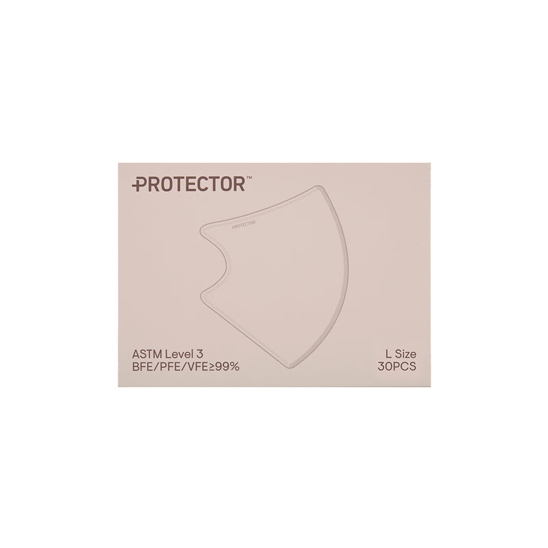 Protector 3D Face Mask (Large) NAKED 30pcs