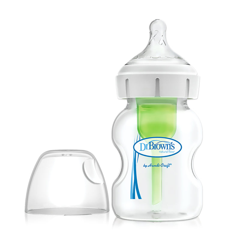 Dr.Brown's Options+ Anti-Colic PP Bottle With Breast-Like Nipple 5oz 1pc