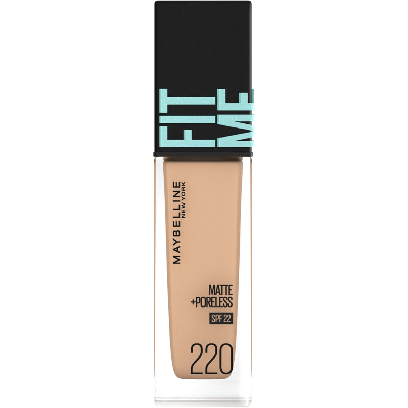 Maybelline Fit me! Matte + Poreless Foundation - 220 Natural Beige 30ml