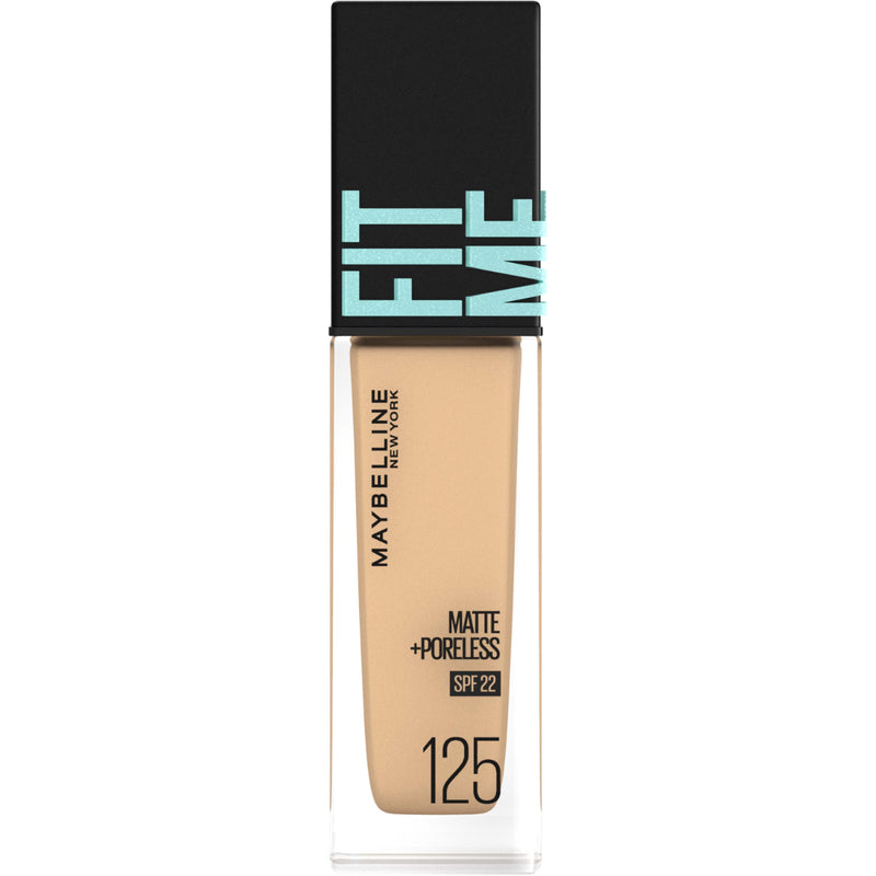 Maybelline Fit me! Matte + Poreless Foundation - 125 Nude Beige 30ml