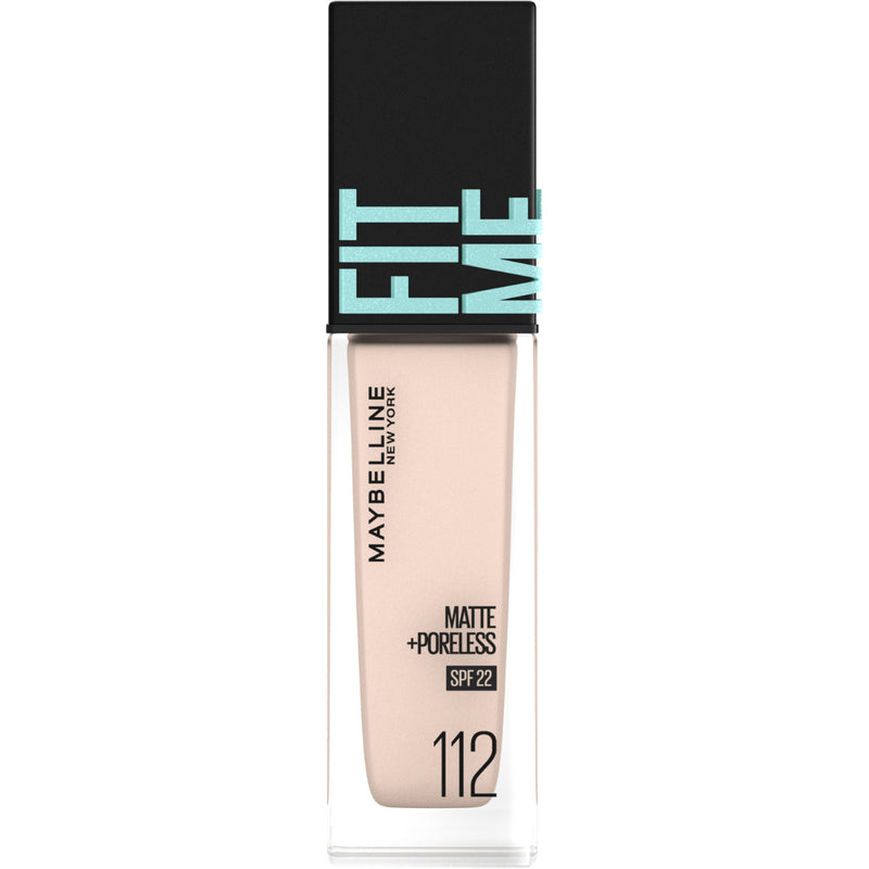 Maybelline Fit me! Matte + Poreless Foundation - 112 Light Ivory 30ml