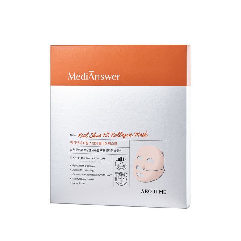 MediAnswer Real Skinfit Collagen Mask 4pcs