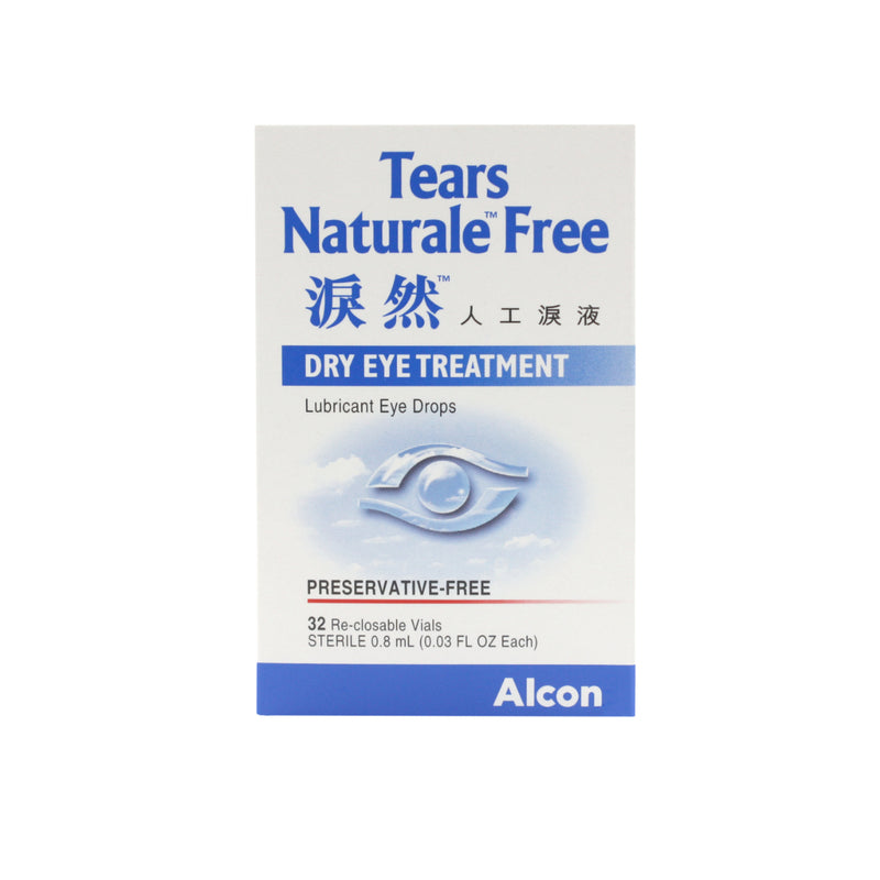 Alcon Tears Naturale Free Eye Drops(Independent Vials) 32pcs