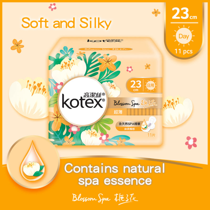 Kotex Blossom Spa Gardenia Ultra Thin 23cm 11pcs