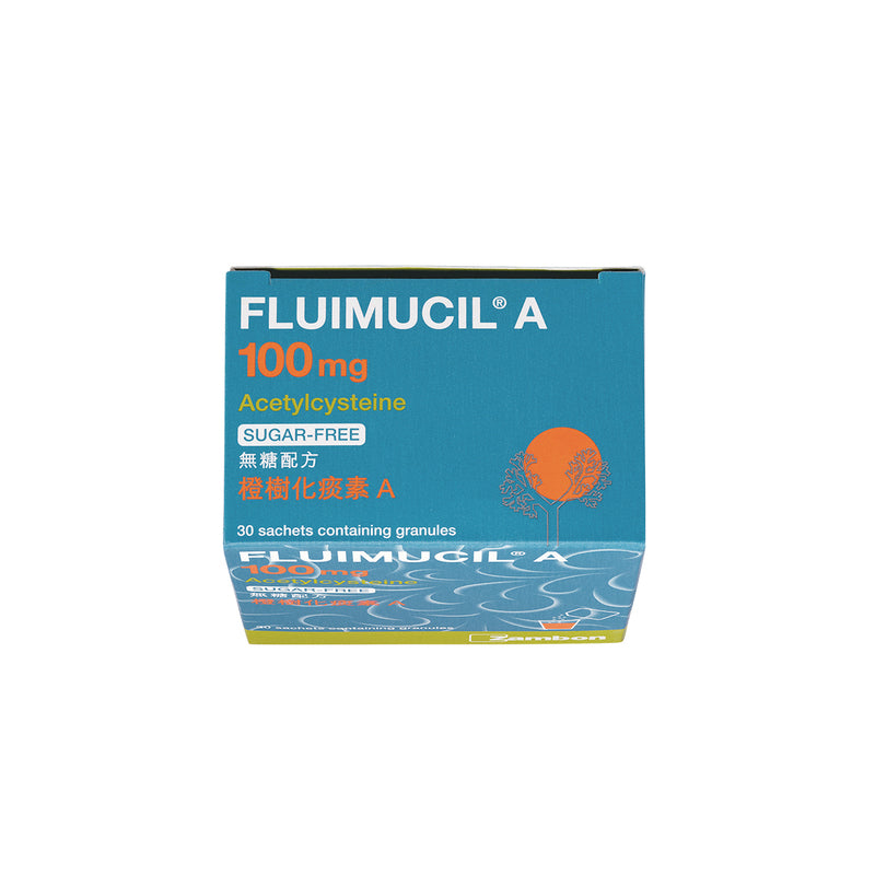 Fluimucil A100mg 30S