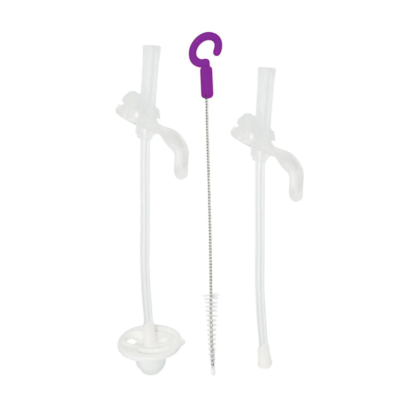 b.box Sippy Cup Replacement Straw & Cleansing Set (3pcs) 1 set