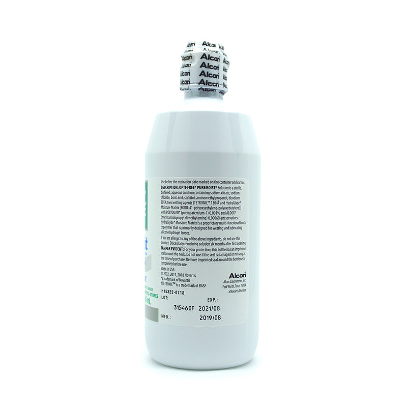 Alcon Opti-Free PureMoist Multi-Purpose Disinfecting Solution 300ml x 2pcs + Tester 1pc