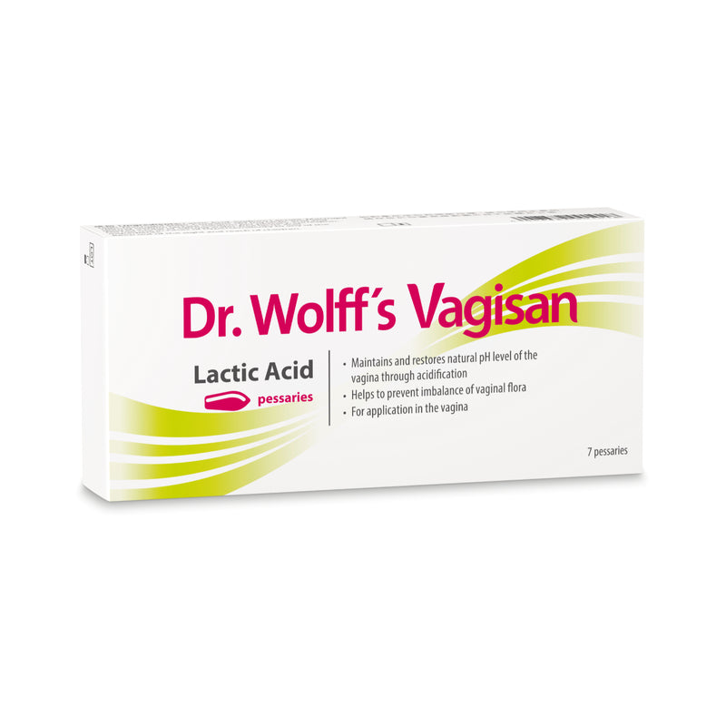 Dr. Wolff's Vagisan Lactic Acid 7 pessaries