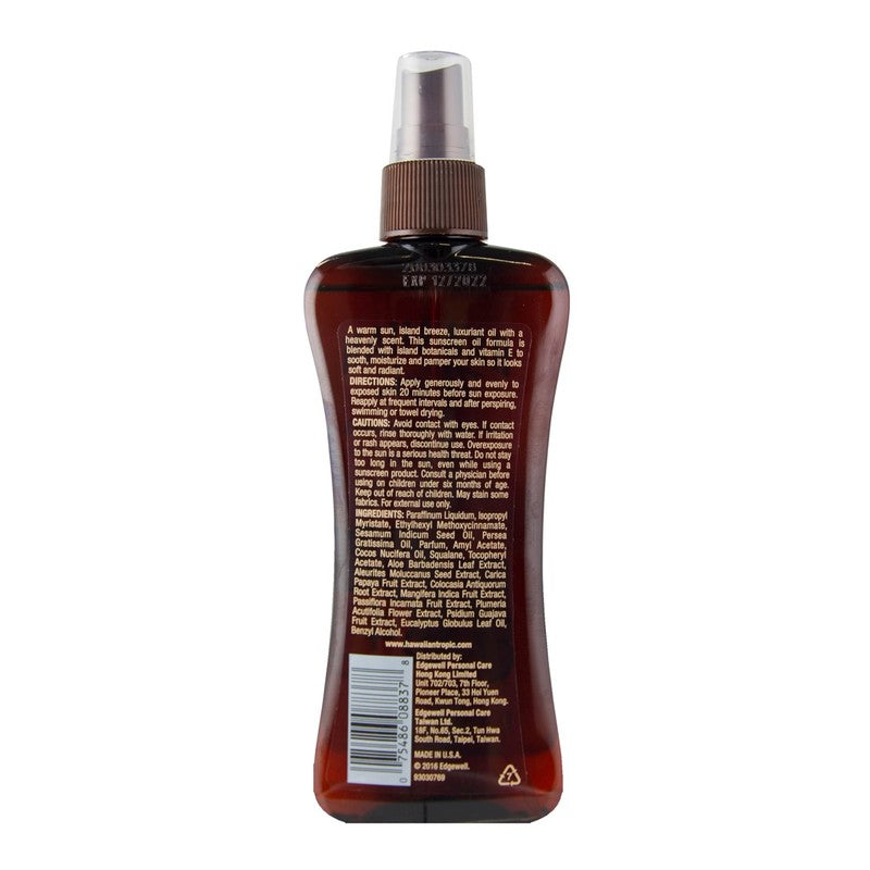 Hawaiian Tropic Dark Tanning Oil Sunscreen Spray SPF4 240ml