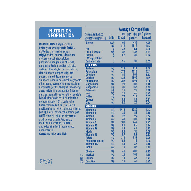 Nestlé PreNAN Human Milk Fortifier 1g x 72pcs