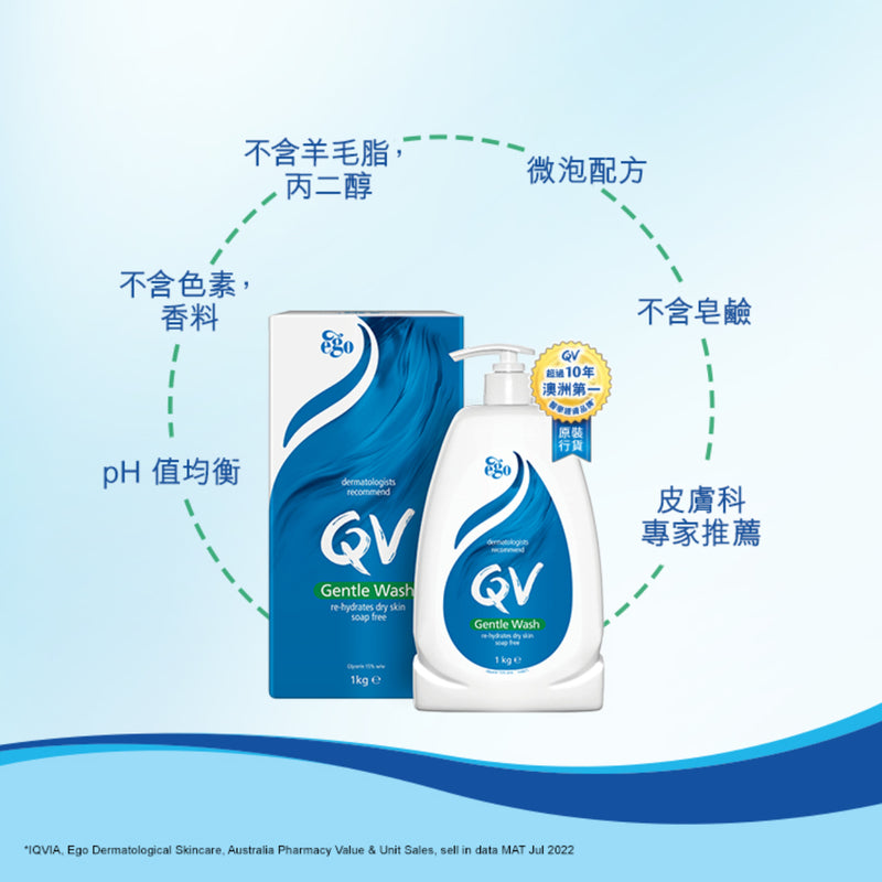 QV Gentle Wash 1KG