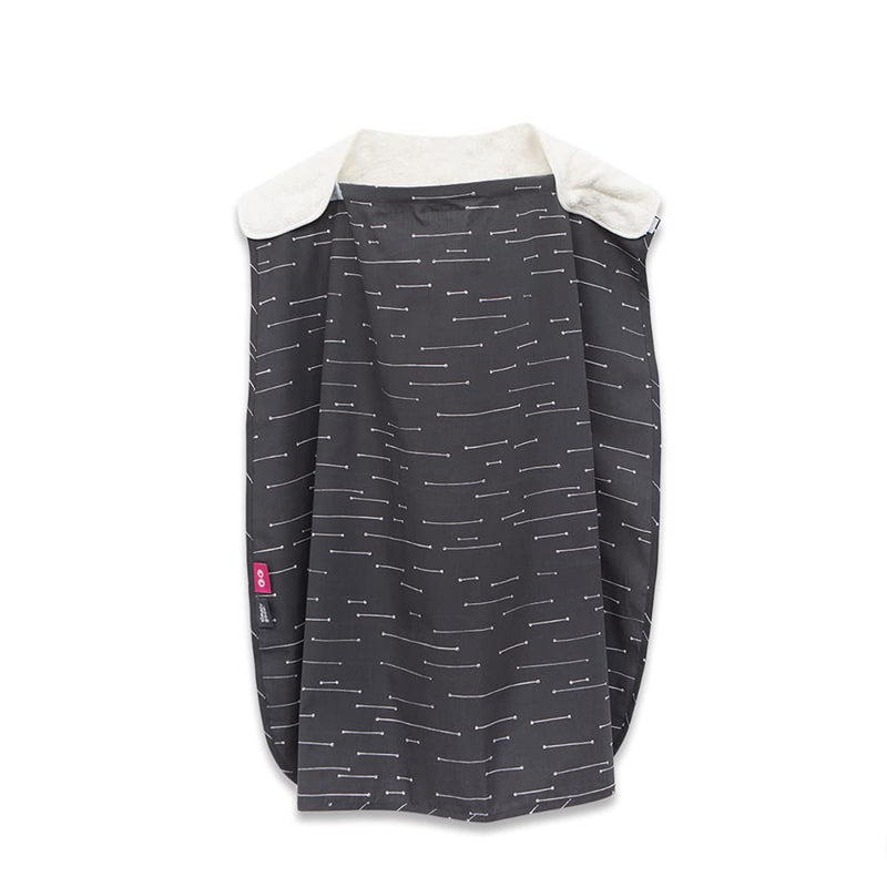 Simply Good Nursing Cover Duo White Lines On Grey 1pc