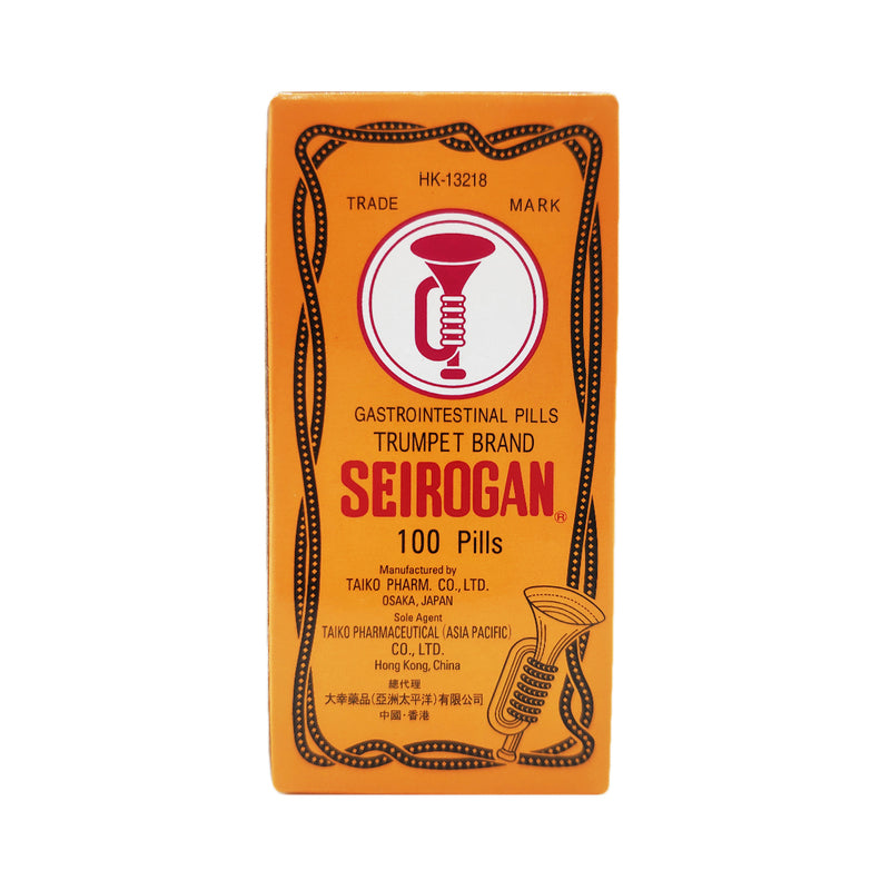 Trumpet Brand Seirogan Gastro Intestinal 100 Pills