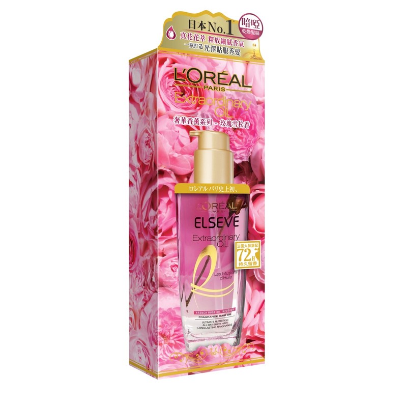 L'Oreal Paris Elseve Extraordinary Oil Infusion Oil (Rose) 100ml