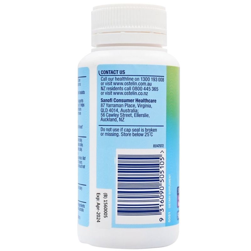 Ostelin Vitamin D & Calcium Kids Chewable 90pcs