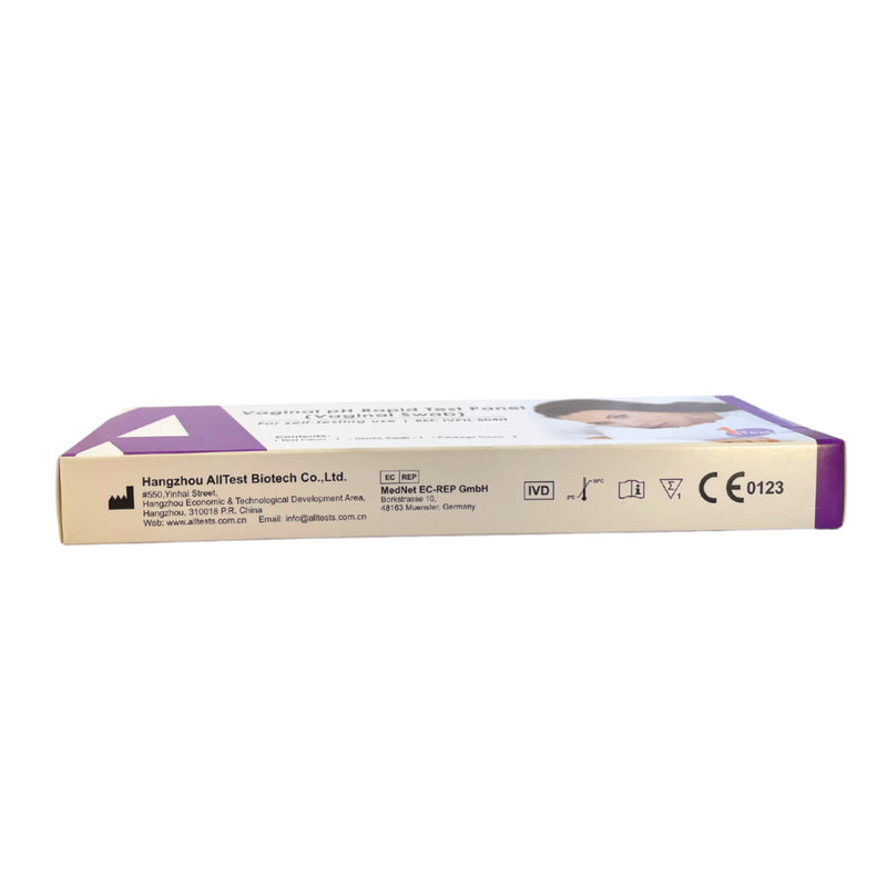 AllTest Vaginal pH Rapid Self Test 1 Box