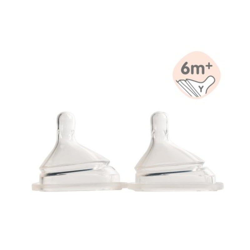 Hegen Teat Thick Feed 2pcs