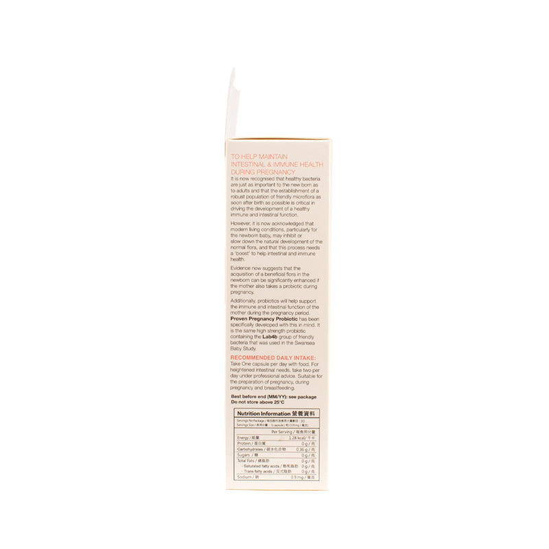 Proven Pregenancy Probiotics 30pcs