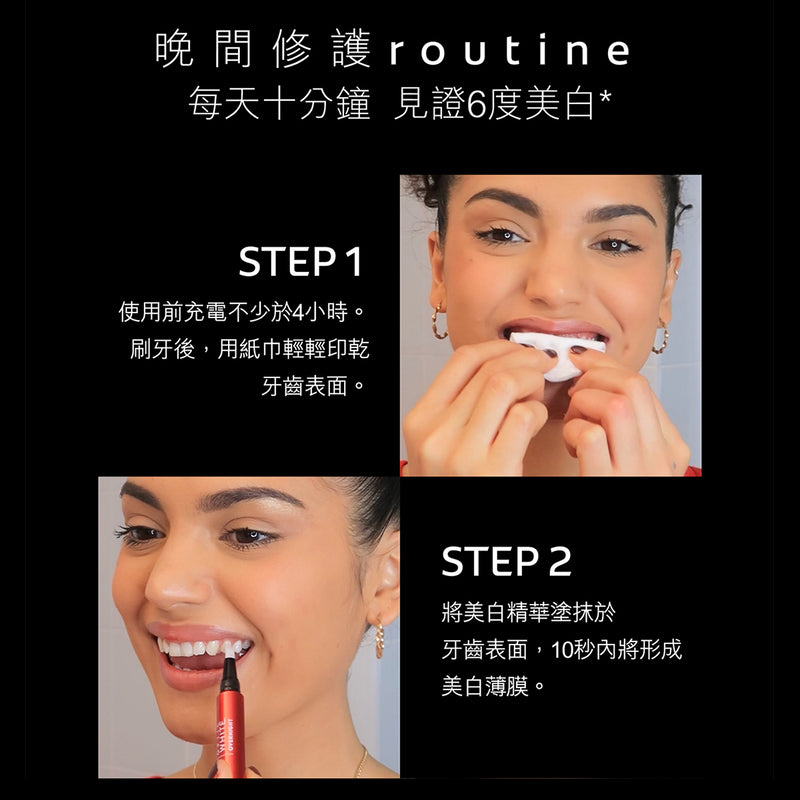 Colgate Optic White Pro LED Blue Light Whitening Kit 1 Set