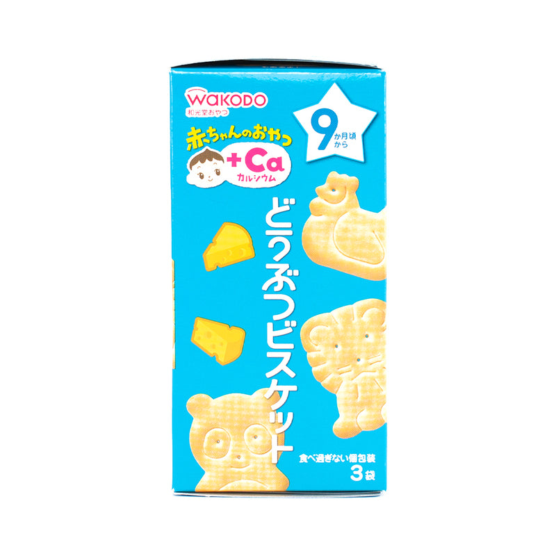 Wakodo Animal-Figured Biscuits (9M+) 34.5g
