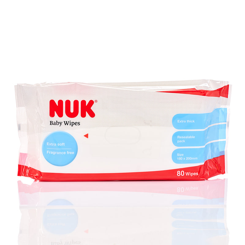 NUK Baby Wipes 80pcs