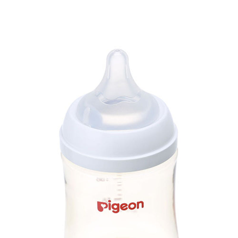 Pigeon PPSU Nursing Bottle With Peristaltic Plus SS Size Nipple 5oz/160ml (Random Color)