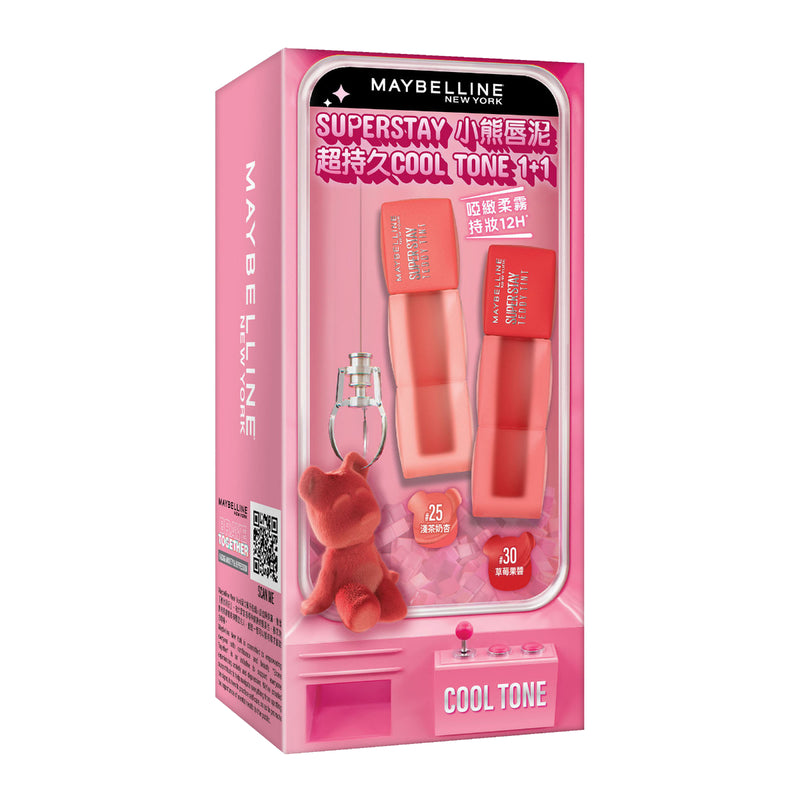 Maybelline Superstay Teddy Tint Limited Cool Tone Set 1 Set