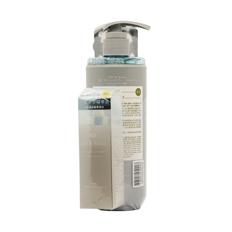 Off & Relax SPA Shampoo Refresh 460ml + SPA Scalp Essence 45ml