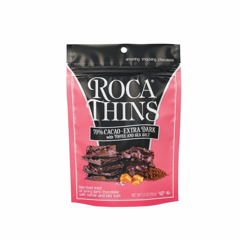 Almond Roca Thins Extra Dark 150g