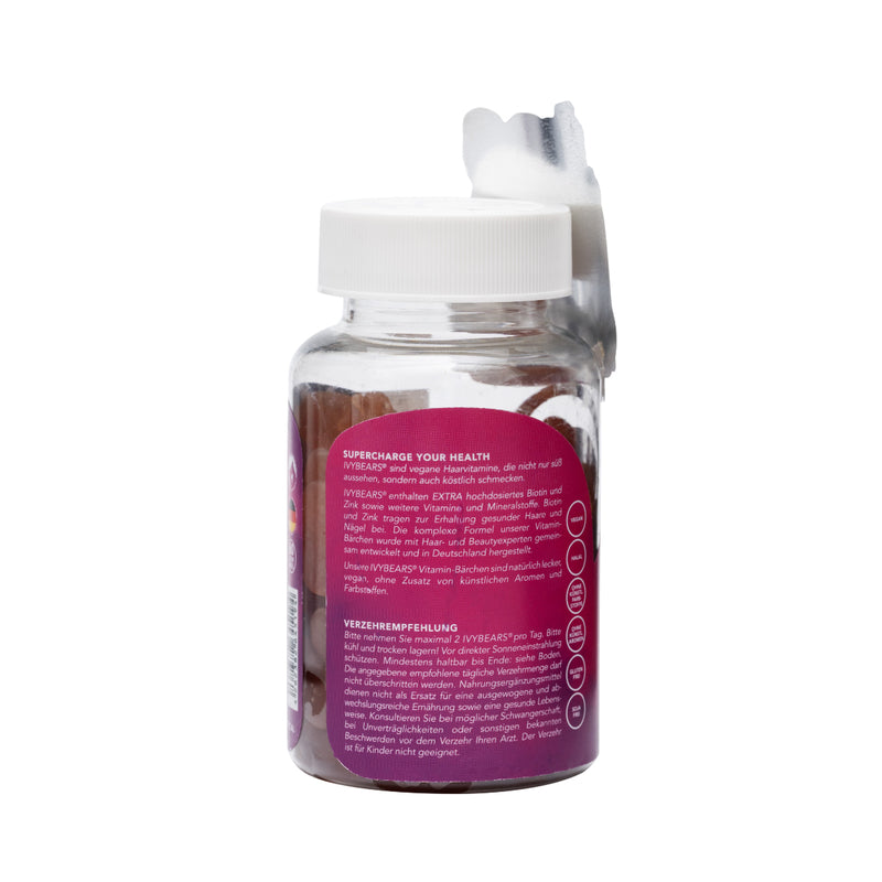 IvyBears Women's Hair Professional Vitamin Gummy 60pcs
