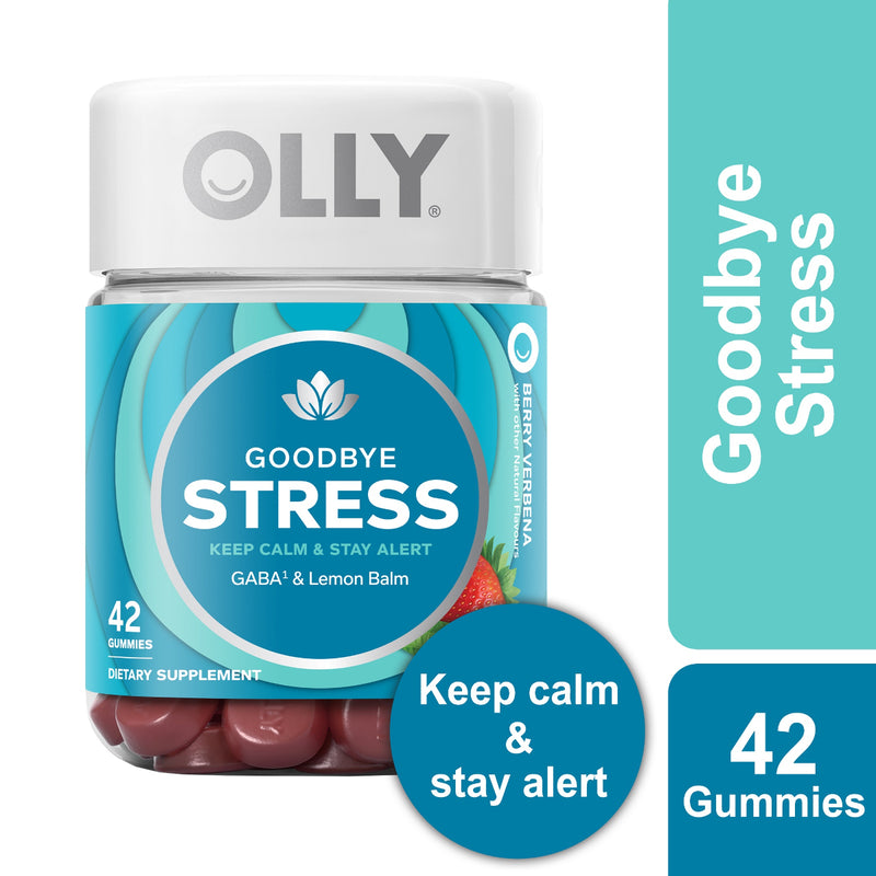 OLLY Goodbye Stress Gummy Supplements 42pcs