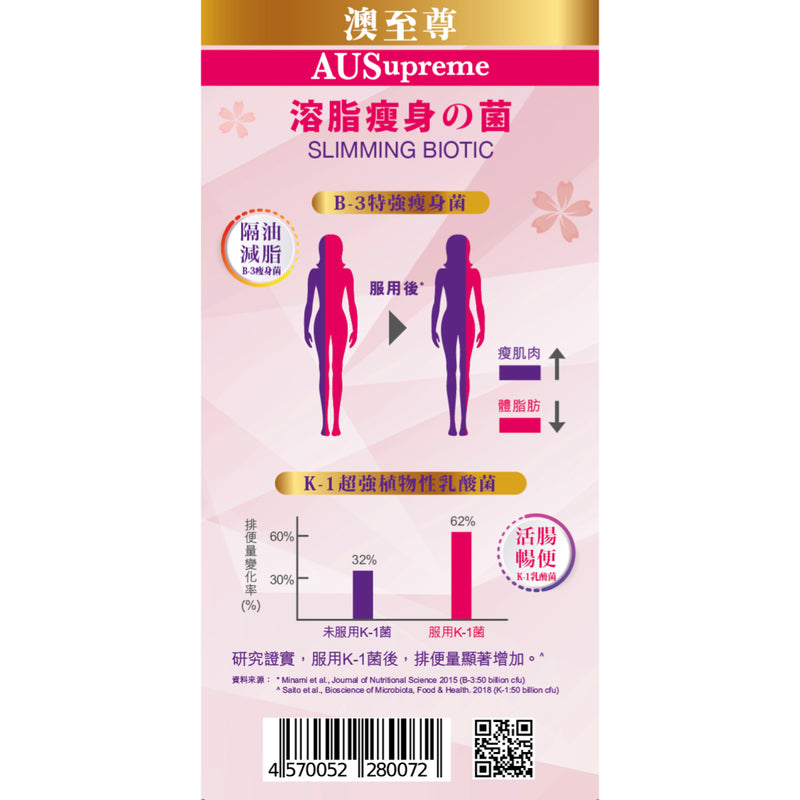 AUSupreme Slimming Biotic 30pcs