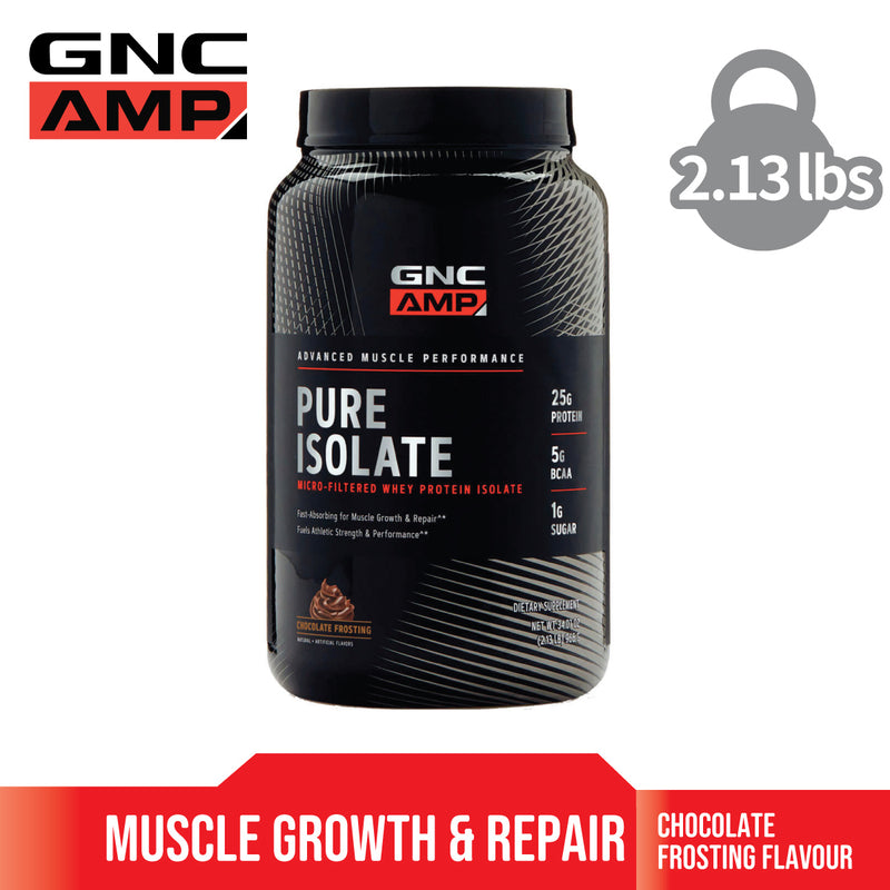 GNC AMP Pureisolate (Chocolate) 2.13lb