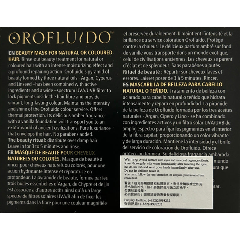 Orofluido Original Mask 250ml