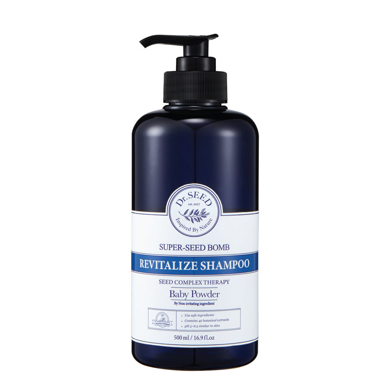 Dr.Seed Super Seed Bomb Revitalize Shampoo (Baby Powder) 500ml