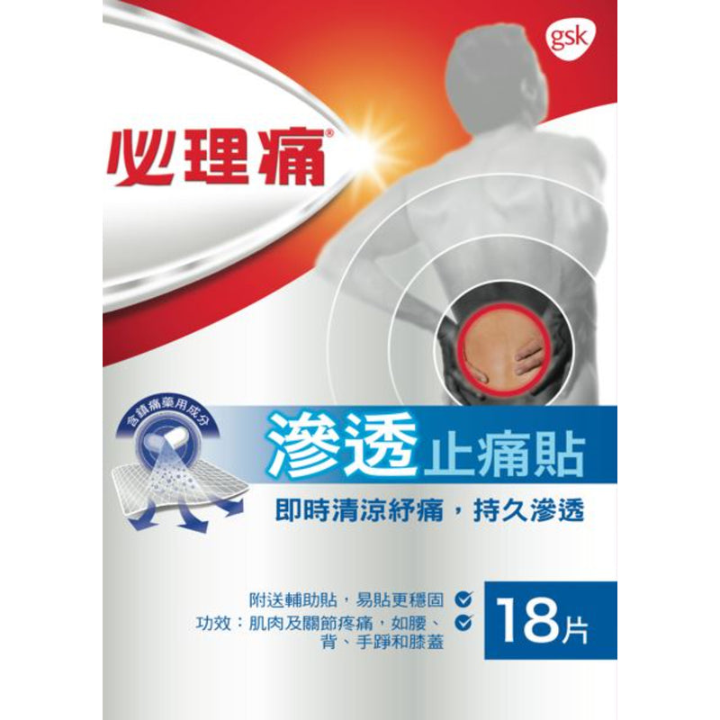 Panadol Pain Relief Patch 18pc