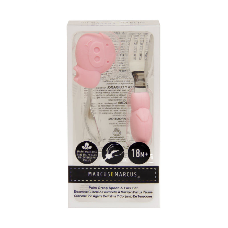 Marcus & Marcus Palm Grasp Spoon & Fork Set - Pokey 1 set