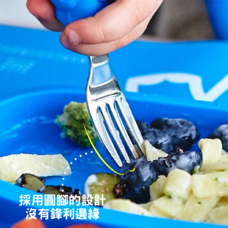 Marcus & Marcus Palm Grasp Spoon & Fork Set - Pokey 1 set