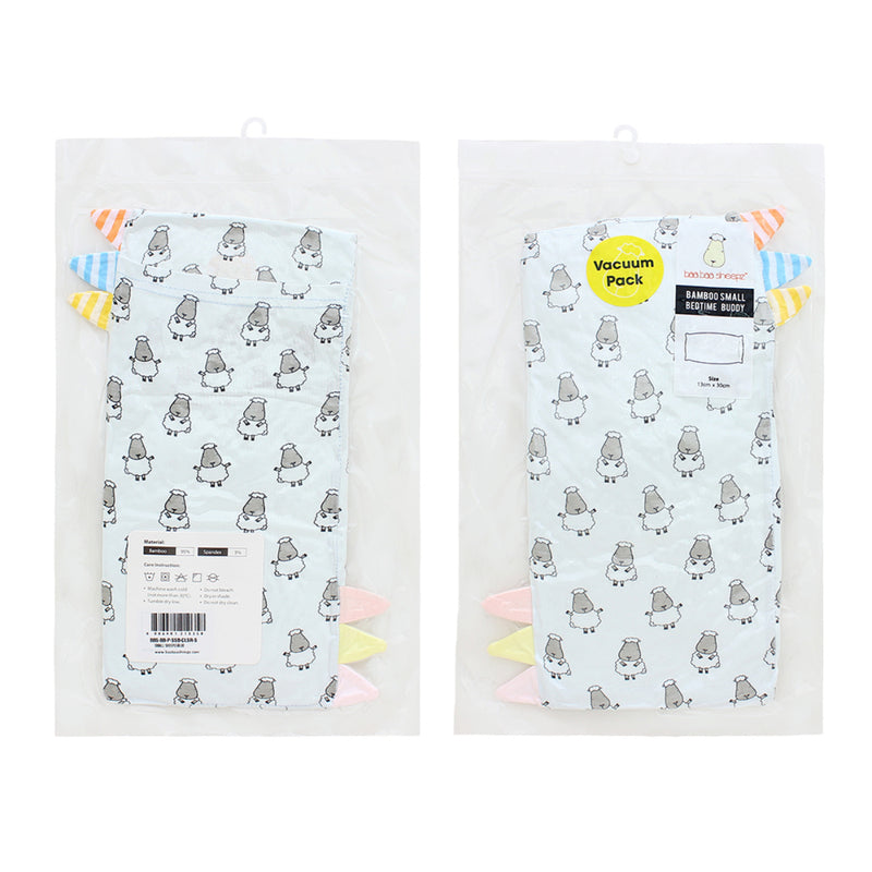 BaaBaaSheepz Bed Time Buddy Blue (Small - 13 x 30cm) 1pc