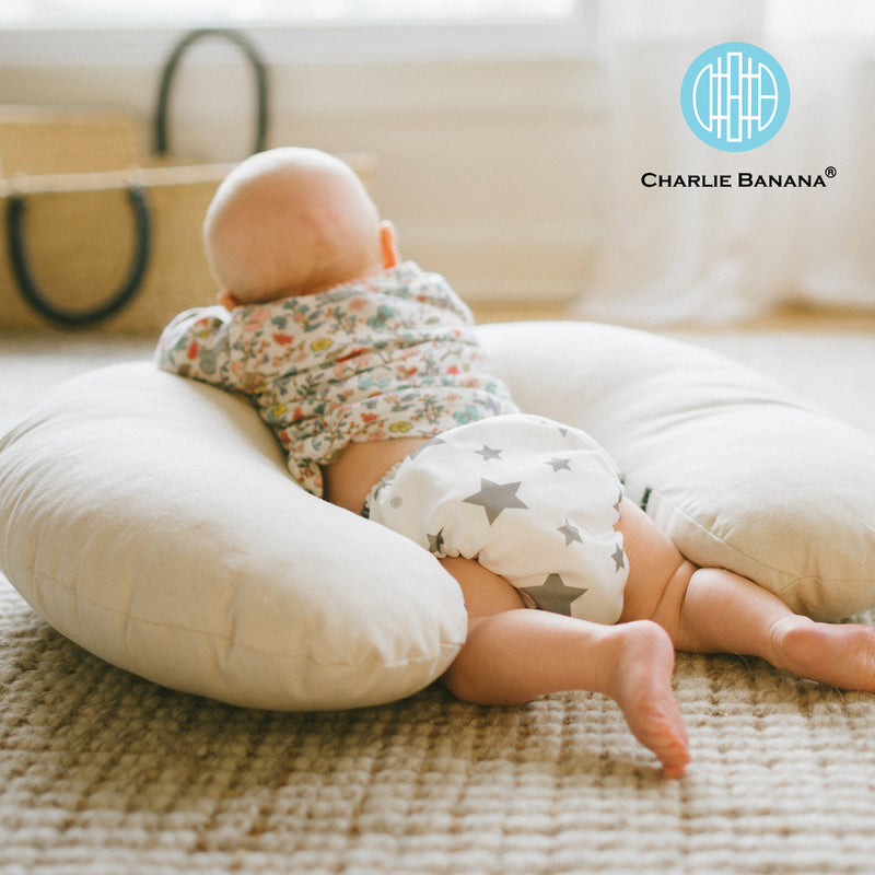 Charlie Banana Diaper One Size Hybrid AIO - Tuscany 3pcs + 6 Inserts