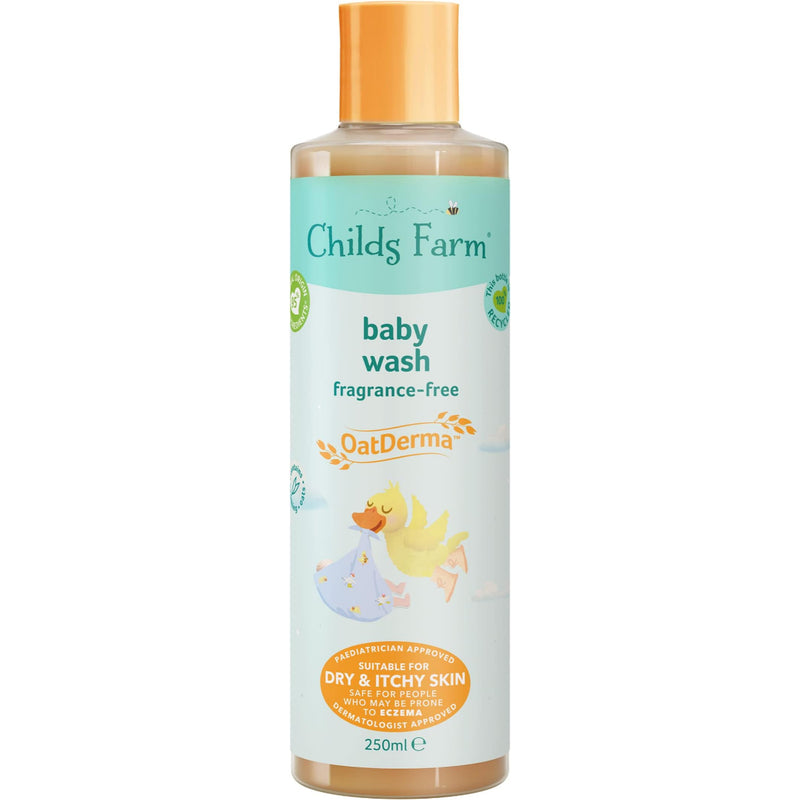 Childs Farm OatDerma Baby Wash Fragrance-free 250ml