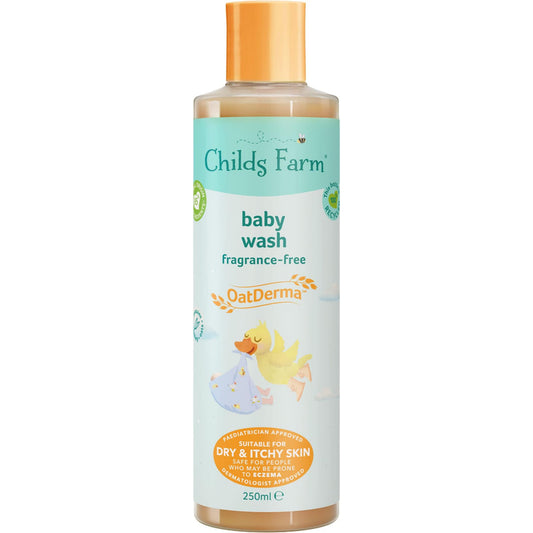 Childs Farm OatDerma Baby Wash Fragrance-free 250ml