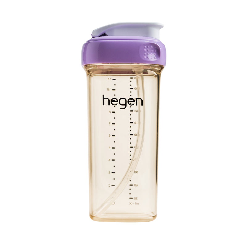 Hegen PCTO Straw cup PPSU Purple (330ml/11oz) 1pc