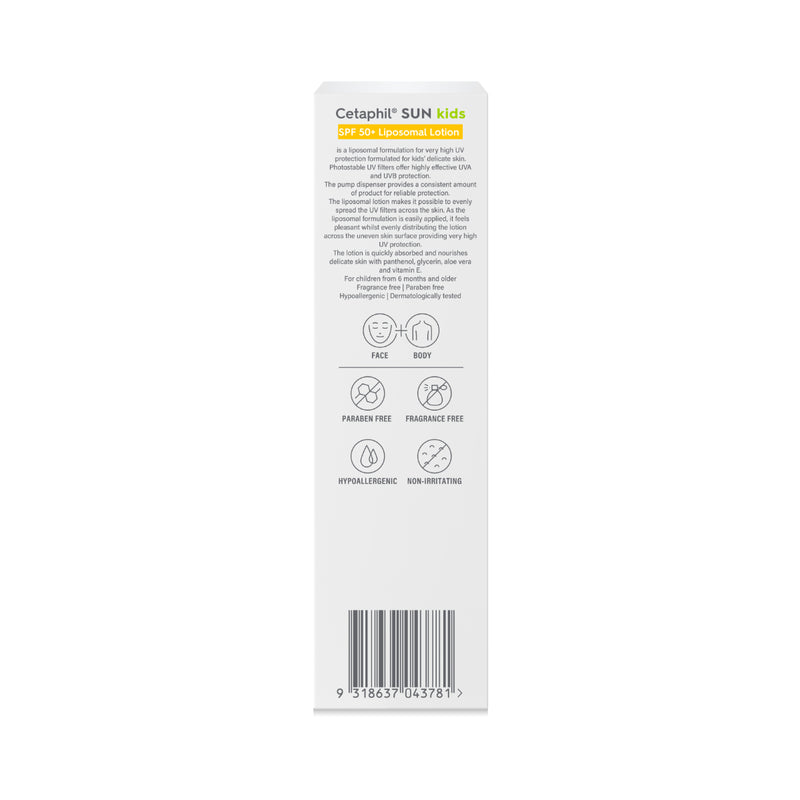 Cetaphil Sun Kids SPF50+ Liposomal Lotion 150ml