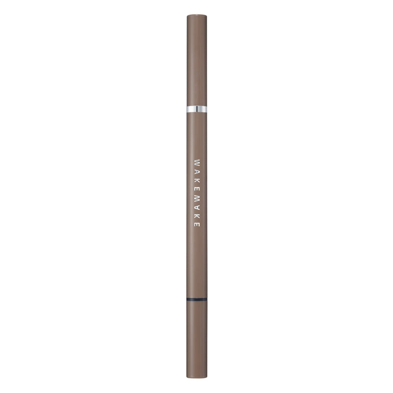 WAKEMAKE Natural Hard Brow Pencil Slash Cut (02 Ash Brown) 0.25g