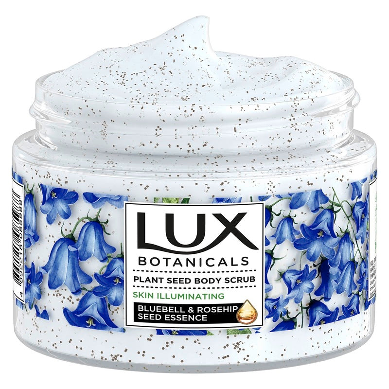 LUX Botanicals Plant Seed Body Scrub - Bluebell 290g