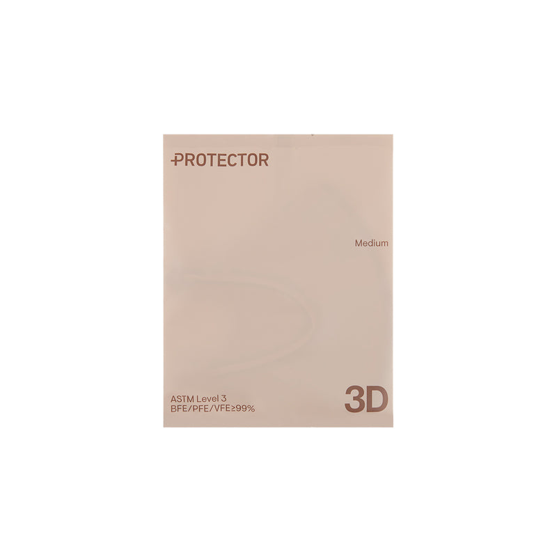 Protector 3D Face Mask (Medium) GINGER 30pcs