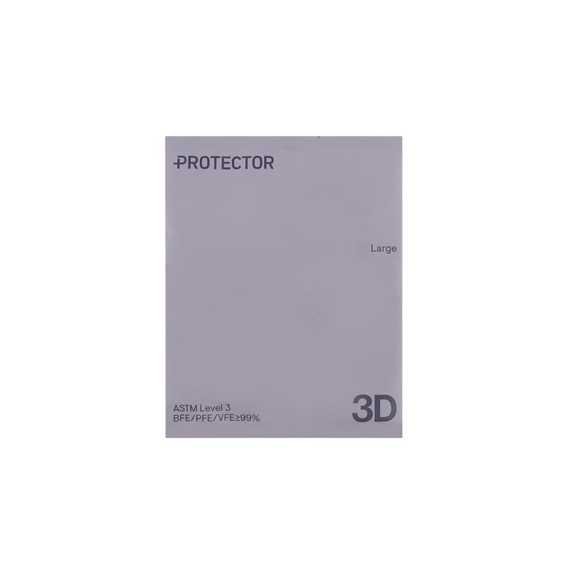 Protector 3D Face Mask (Large) HAZE 30pcs