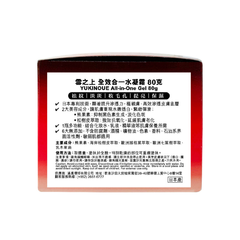 Yukinoue All-in-one gel 80g